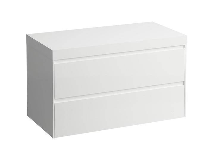 Laufen, Waschbeckenunterschrank, Lani Waschtischplatte weiss matt inkl. Unterschrank, ohne Ausschnitt, 985x495x580mm, H4045601 von Galaxus