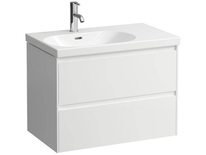 Laufen, Waschbeckenunterschrank, Lani für Lua Waschtischunterbau, 2 Schubladen, SoftClose, für WT-Ablage rechts, 750x515x445 (73.5 x 45 x 51.5 cm) von Galaxus