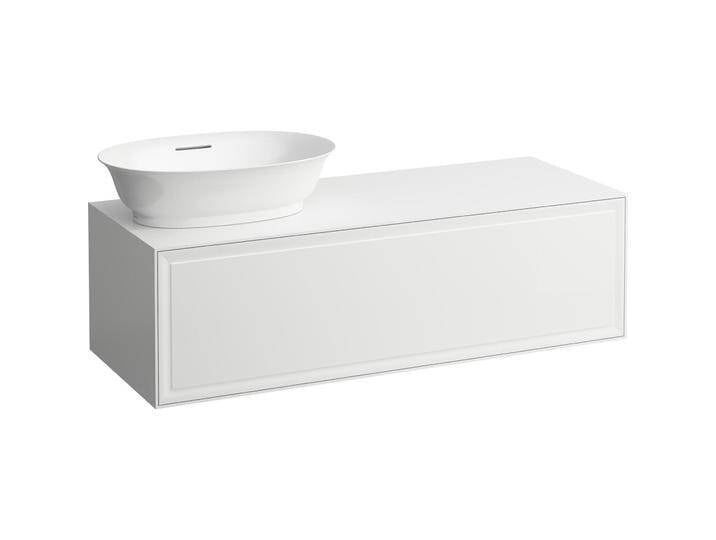 Laufen, Waschbeckenunterschrank, The New Classic Sideboard, Ausschnitt links, 1175x455x345mm, 1 Schublade, zu WT-Schale H81285 Laufen, Waschbeckenunterschrank, The New Classic Sideboard, Ausschnitt links, 1175x455x345mm, 1 Schublade, zu WT-Schale H81285 von Galaxus