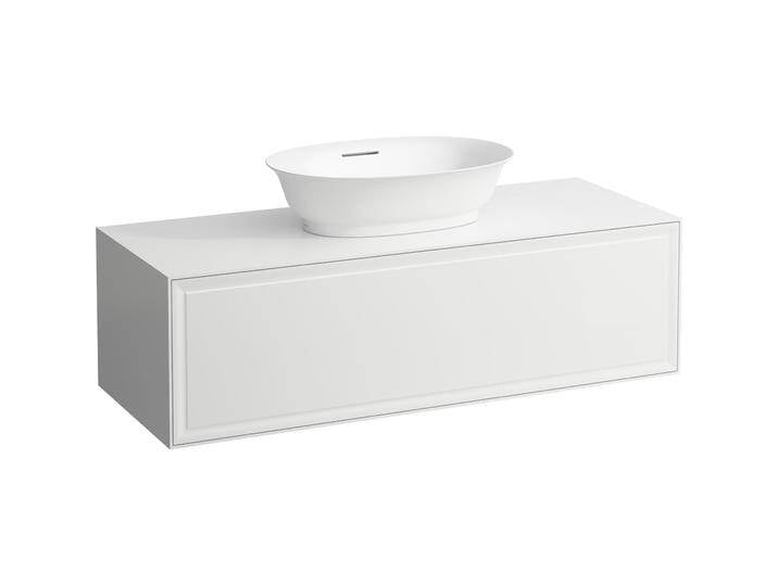 Laufen, Waschbeckenunterschrank, The New Classic Sideboard, Ausschnitt mittig, 1175x455x345mm, 1 Schublade, zu WT-Schale H8128 Laufen, Waschbeckenunterschrank, The New Classic Sideboard, Ausschnitt mittig, 1175x455x345mm, 1 Schublade, zu WT-Schale H8128 von Galaxus