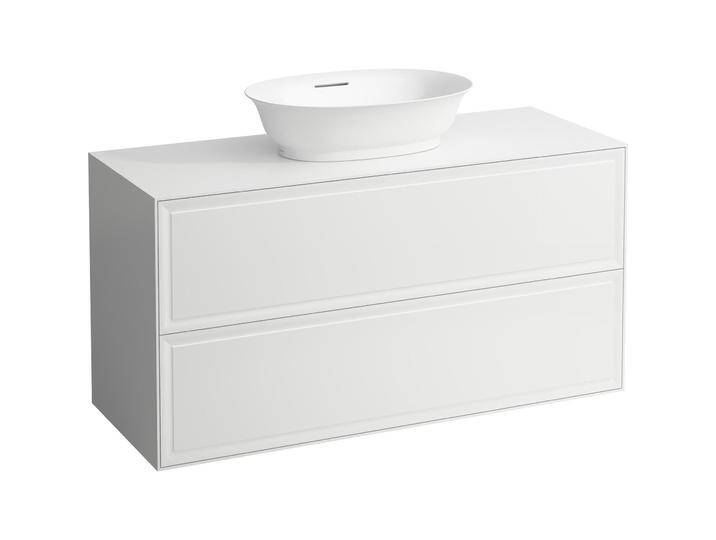 Laufen, Waschbeckenunterschrank, The New Classic Sideboard, Ausschnitt mittig, 1175x455x600mm, 2 Schubladen, zu WT-Schale H812 Laufen, Waschbeckenunterschrank, The New Classic Sideboard, Ausschnitt mittig, 1175x455x600mm, 2 Schubladen, zu WT-Schale H812 von Galaxus