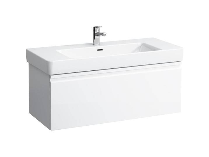 Laufen, Waschbeckenunterschrank, Waschtischunterbau PRO S PRO S 1010x390x450mm 1 Schublade graphit (101 x 45 x 39 cm) von Galaxus