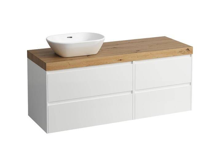 Laufen, Waschtischkonsole, Lani Waschtischplatte wildeiche inkl. Unterschrank, 1 Ausschnitt links, 1370x495x580mm, H4065 Laufen, Waschtischkonsole, Lani Waschtischplatte wildeiche inkl. Unterschrank, 1 Ausschnitt links, 1370x495x580mm, H4065 von Galaxus