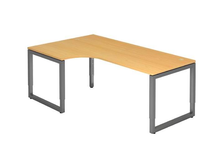 MC, Schreibtisch, MyTable R Schreibtisch mit Gestell Graphit (2000 x 1200 x 650 mm) von Galaxus