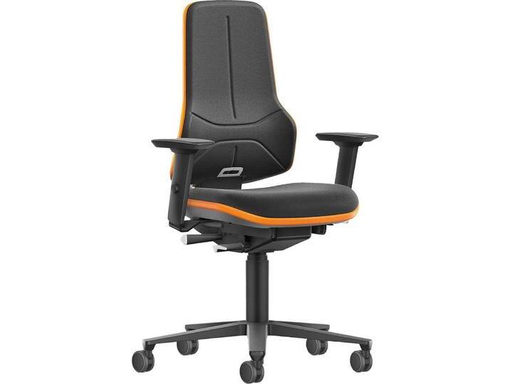 Magni, Bürostuhl, Bimos Arbeitsstuhl XXL orange mit Rollen Supertec mit Armlehnen Magni, Bürostuhl, Bimos Arbeitsstuhl XXL orange mit Rollen Supertec mit Armlehnen von Galaxus