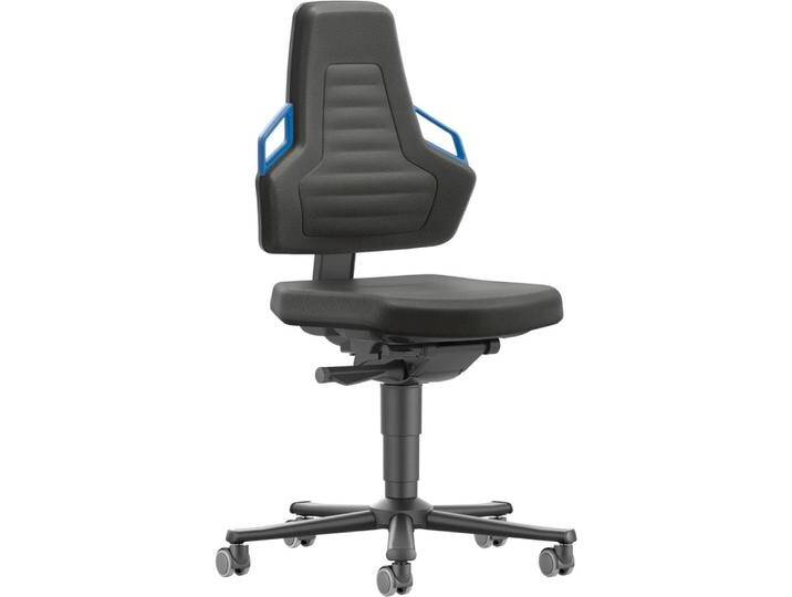 Magni, Bürostuhl, bimos Stuhl/Bürostuhl Nexxit 2 Rollen Polster Griff blau von Galaxus