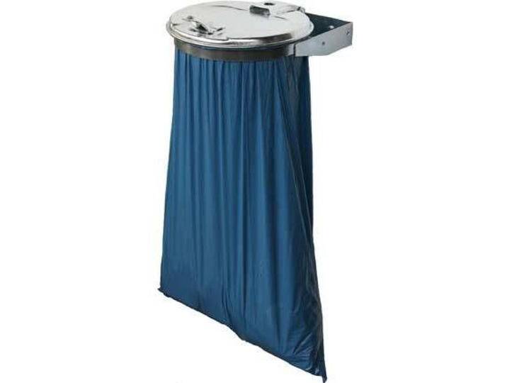 Magni IHTec Wandhalter 70-120 l mit verzinkt Stahldeckel, Abfalleimer, Silber Magni IHTec Wandhalter 70-120 l mit verzinkt Stahldeckel, Abfalleimer, Silber von Galaxus