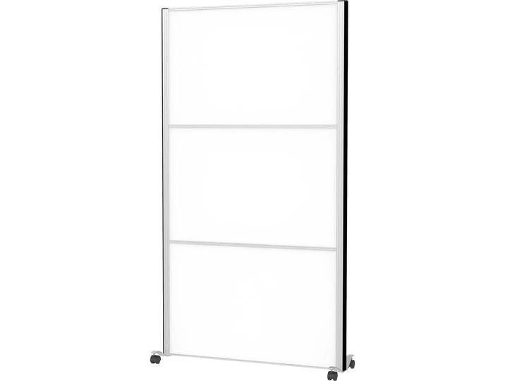 Maul, Trennwand, Akustik-Trennwand MAULconnecto 9621195 weiss 100,0 x 182,0 cm mit Rollen (100 x 182 cm) von Galaxus