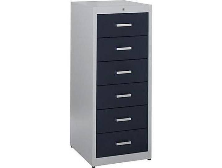 Mauser, Aktenschrank, Karteischrank, Bügelgriffe (55.5 x 60 x 135 cm) von Galaxus