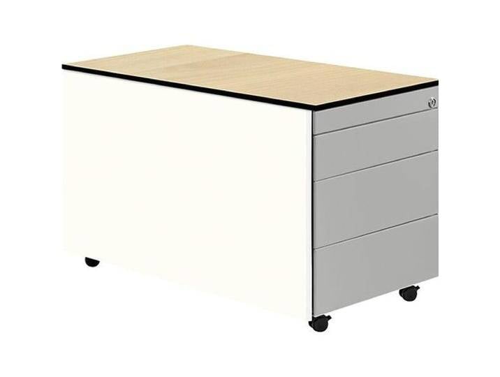 Mauser, Rollcontainer, Schubladencontainer mit Rollen (41.5 x 80 x 52.5 cm) von Galaxus