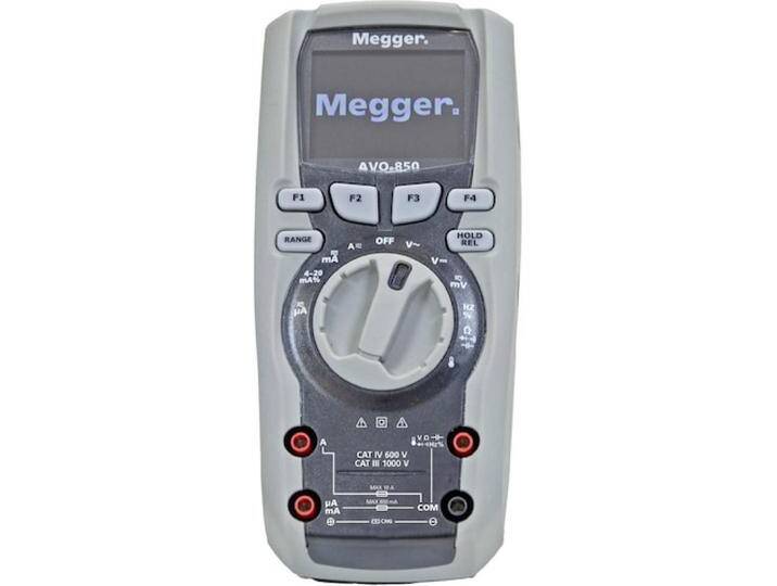 Megger, Multimeter, AVO850 Hand-Multimeter digital CAT III 1000 V, CAT IV 600V Anzeige (Counts): 50000 (CAT IV 600V, CAT III 1000V) von Galaxus
