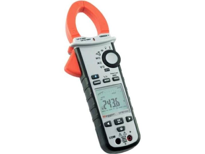 Megger, Multimeter, Stromzange Leistungsklemme (CAT III 1000V, CAT IV 600V) von Galaxus