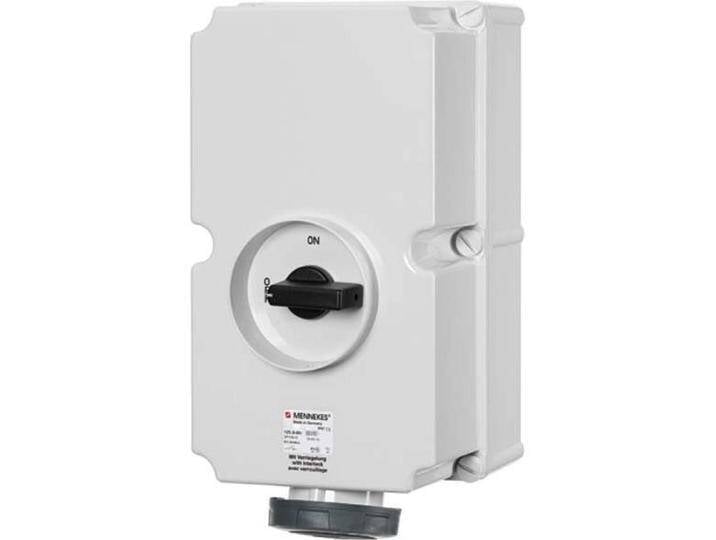Mennekes, Steckdose, MEN 6015A 125A4P 5H600-690V Wanddose DUO IP67 von Galaxus