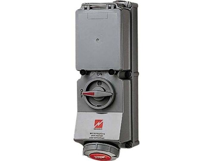 Mennekes, Steckdose, MEN 7296 63A5P 6H400V Wanddose DUO IP67 Mennekes, Steckdose, MEN 7296 63A5P 6H400V Wanddose DUO IP67 von Galaxus