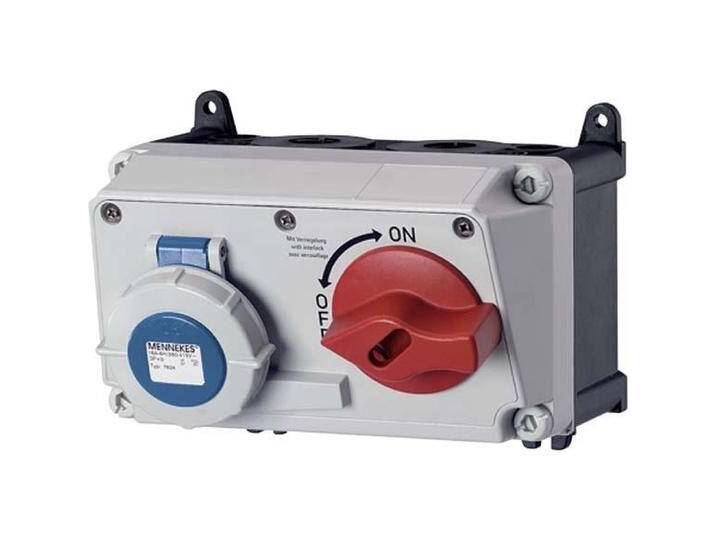 Mennekes, Steckdose, MEN 7621 16A3P 6H230V AMAXX DUO Wanddose IP67 Mennekes, Steckdose, MEN 7621 16A3P 6H230V AMAXX DUO Wanddose IP67 von Galaxus