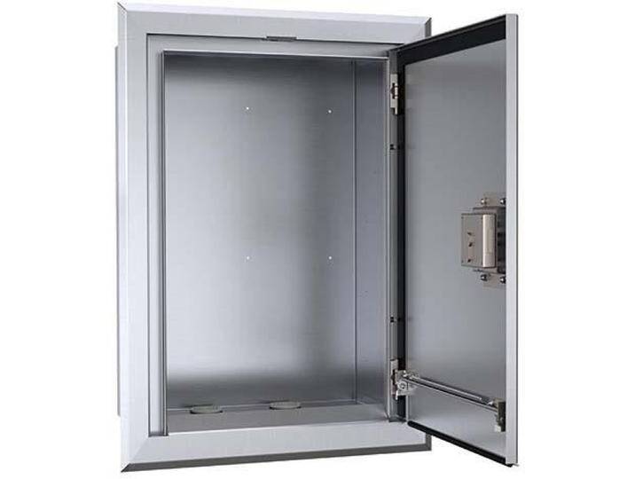 Mennekes, Verteilerschrank, Unterputz-Verteiler 18427 580x420mm m. Fronttür u. Blendrahmen Mennekes, Verteilerschrank, Unterputz-Verteiler 18427 580x420mm m. Fronttür u. Blendrahmen von Galaxus