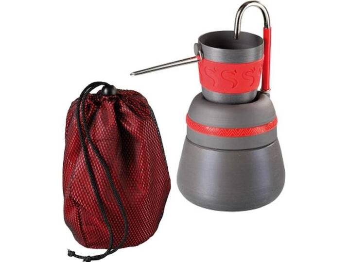Meva Touristische Flow-Kaffeemaschine mit Filter + 150-ml-Touristenbecher, Kaffeebereiter von Galaxus