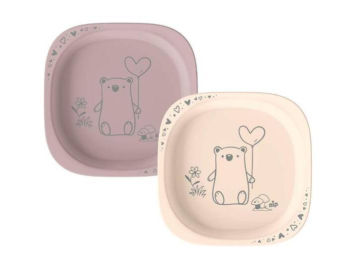 NIP, Kindergeschirr + Kinderbesteck, Kinderteller & Breischalen Kinderteller 2er Pack eat green - Blau NIP, Kindergeschirr + Kinderbesteck, Kinderteller & Breischalen Kinderteller 2er Pack eat green - Blau von Galaxus