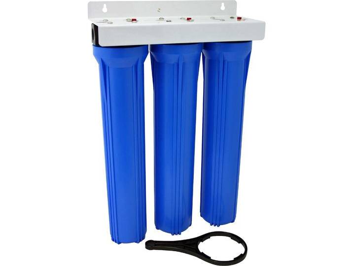 Naturewater NW-BRK03 3 Stufen Filter 5µ 26,16mm 3/4 Einsatz PP Kartusche, Wasserfilter, Blau von Galaxus
