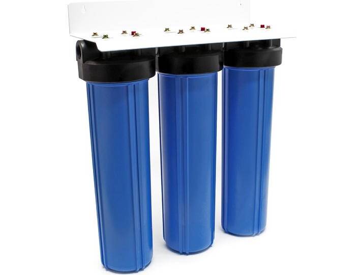 Naturewater NW-BRL03 3 Stufen Filter 5µ 32,89mm 1 Sedimentfilter Aktivkohle, Wasserfilter, Blau von Galaxus