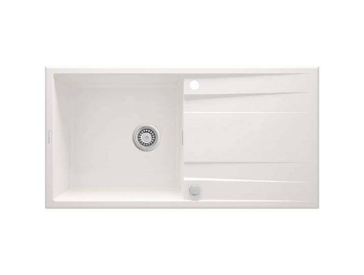 Deante, Spülbecken, 1-Becken-Granitspüle mit Abtropffläche (100 cm, 52 cm) von Galaxus