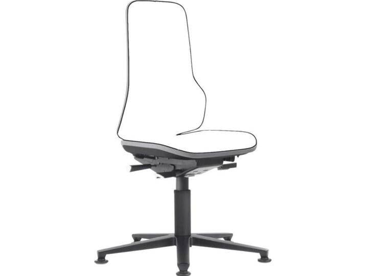 NoName, Bürostuhl, Basisstuhl Arbeitsstuhl NEON grau mit Gleiter von Galaxus