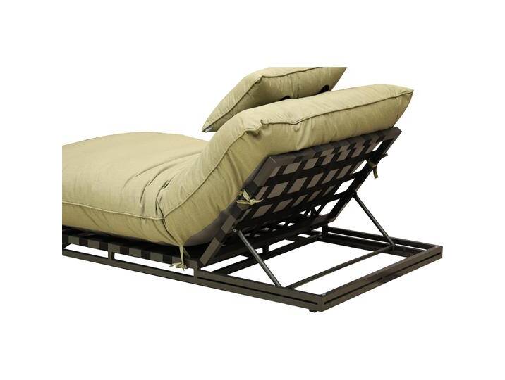 Outdoor Living, Liegestuhl, Bona Promotion Loungeliege Aluminium/Sunbrella (196 cm) von Galaxus