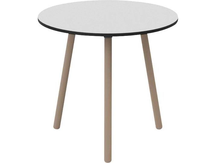 Paperflow, Bartisch, PALOMBA Bistrotisch Holz weiss 100,0 x 100,0 x 75,0 cm (100 x 100 x 75 cm) von Galaxus