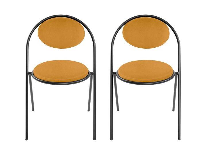 Paperflow, Bürostuhl, 2 Besucherstühle SATURNE CHSATX2DSC.01.20 safran Kunstleder von Galaxus