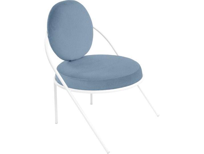 Paperflow, Bürostuhl, 2 Sessel SATURNE blau weiss Kunstleder von Galaxus