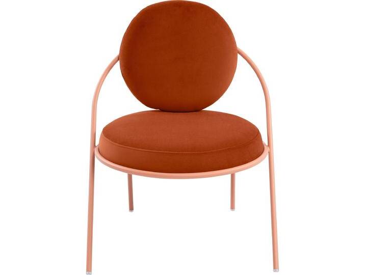 Paperflow, Bürostuhl, 2 Sessel SATURNE rost rosa Stoff von Galaxus