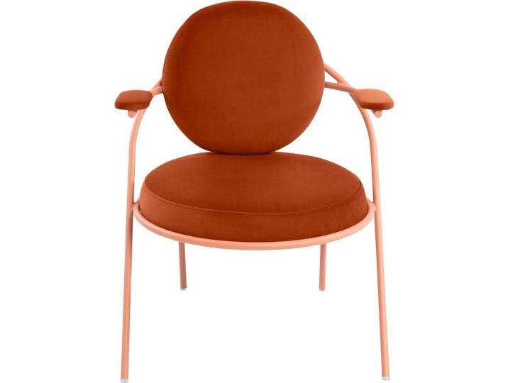 Paperflow, Bürostuhl, 2 Sessel SATURNE rost rosa Stoff von Galaxus