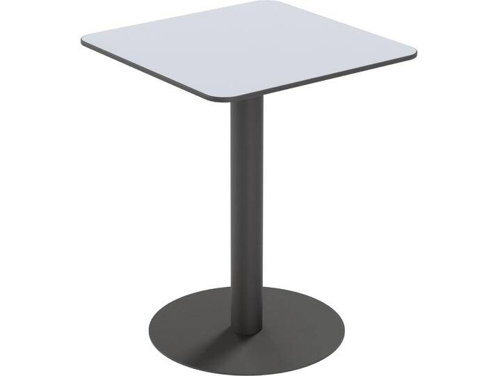 Paperflow, Gartentisch + Balkontisch, Gartentisch CROSS grau quadratisch 60,0 x 60,0 x 75,0 cm (60 cm) von Galaxus