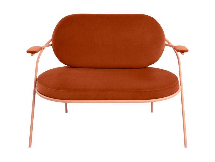 Paperflow, Sessel, 2-Sitzer Sofa SATURNE rost rosa Stoff Paperflow, Sessel, 2-Sitzer Sofa SATURNE rost rosa Stoff von Galaxus