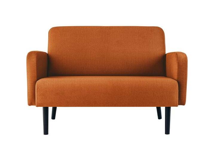 Paperflow, Sofa + Bettsofa, 2-Sitzer Sofa LISBOA braun schwarz Stoff (2-Sitzer) von Galaxus