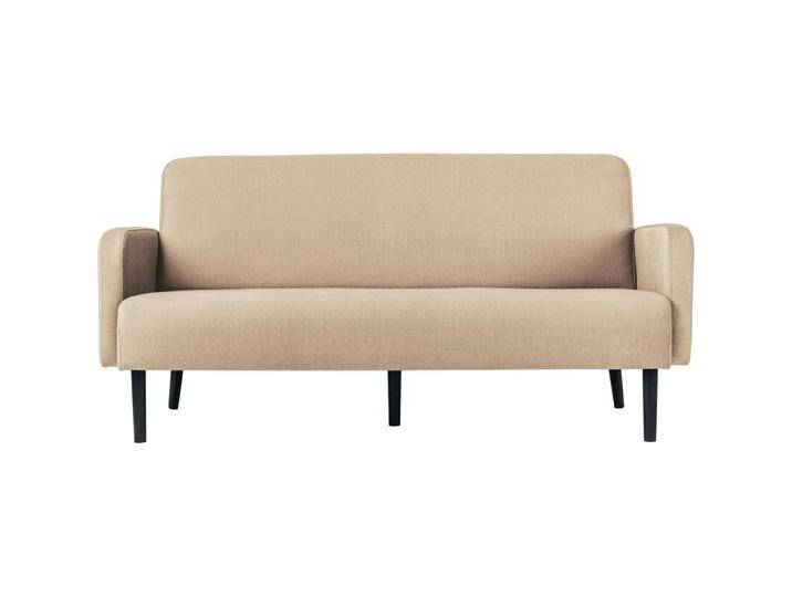 Paperflow, Sofa + Bettsofa, 3-Sitzer Sofa LISBOA elfenbein schwarz Stoff (3-Sitzer) von Galaxus
