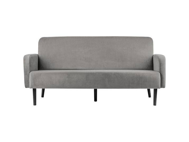Paperflow, Sofa + Bettsofa, 3-Sitzer Sofa LISBOA grau schwarz Stoff (3-Sitzer) von Galaxus