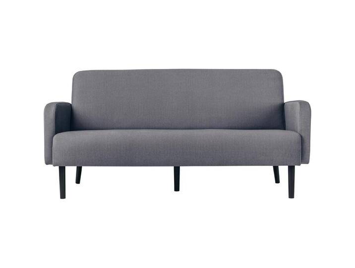 Paperflow, Sofa + Bettsofa, 3-Sitzer Sofa LISBOA grau schwarz Stoff (3-Sitzer) von Galaxus