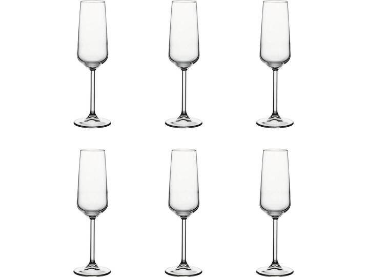 Pasabahce Allegra Champagnerkelch ml - er SET, Weingläser, Transparent von Galaxus