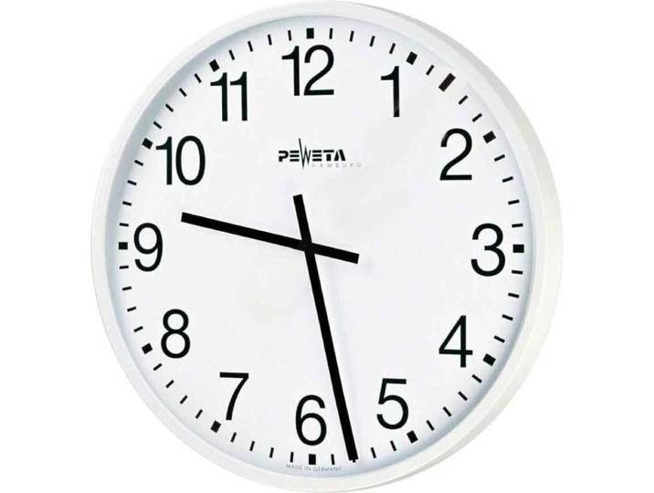 Peweta, Wanduhr, 52.330.511 Funkuhr 230V innen (50 cm) von Galaxus