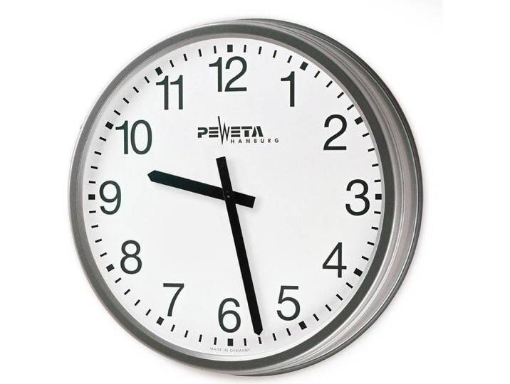 Peweta, Wanduhr, 52.730.411 Funkaussenuhr 230V (42 cm) von Galaxus