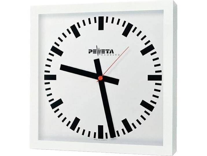 Peweta, Wanduhr, Grossraum-Wanduhr 40x40 cm, Netzbetrieb 230 V Peweta, Wanduhr, Grossraum-Wanduhr 40x40 cm, Netzbetrieb 230 V von Galaxus