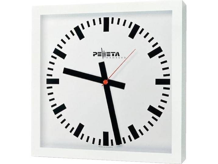 Peweta, Wanduhr, Grossraum-Wanduhr 40x40 cm, Netzbetrieb 230 V Peweta, Wanduhr, Grossraum-Wanduhr 40x40 cm, Netzbetrieb 230 V von Galaxus
