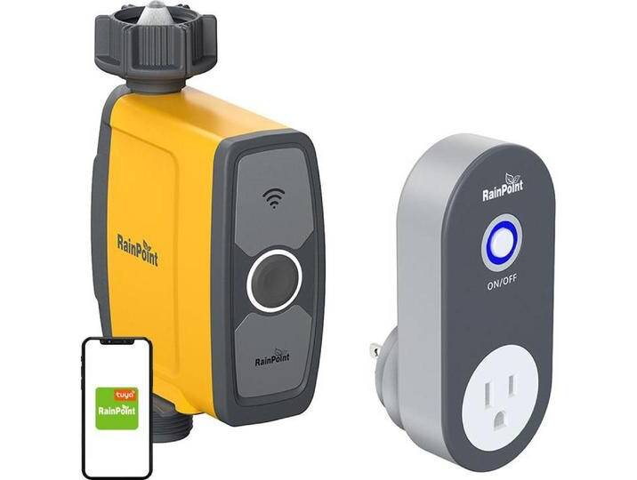 RainPoint, Bewässerungssystem, 1-zone irrigation controller with app von Galaxus