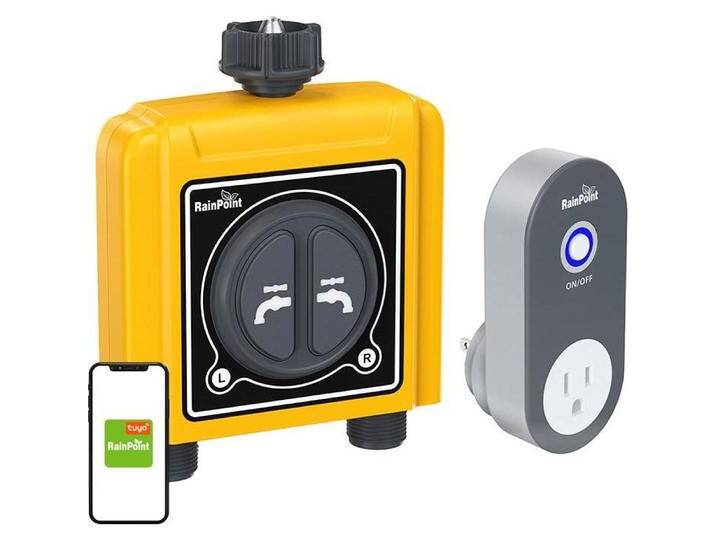 RainPoint, Bewässerungssystem, 2-zone irrigation controller with app von Galaxus