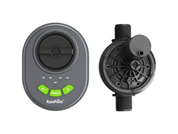 RainPoint, Bewässerungssystem, 4-zone sprinkler controller with app, Bluetooth (Bewässerungssensor) von Galaxus