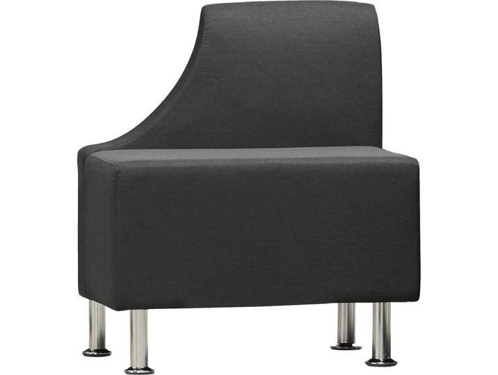 Rocada, Sofa + Bettsofa, Soft rechtes Modul Sofa 73,8x66x77 cm, schwarz (Modular Sofa) von Galaxus