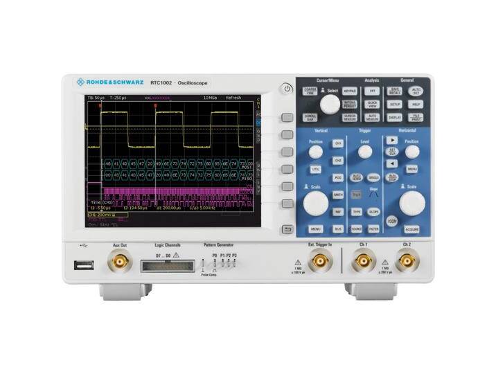 Rohde & Schwarz, Multimeter, RTC1000 Oscilloscope, 200 MHz, 2ch von Galaxus