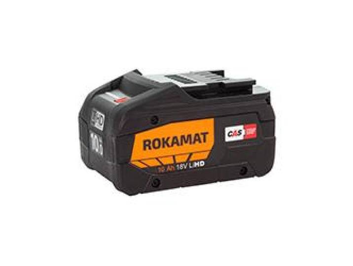 Rokamat, Werkzeugakku + Ladegerät, 08068 Akku 18 Volt 10,0 Ah Li-Ion + Ladegerät ASC145 (18 V) von Galaxus