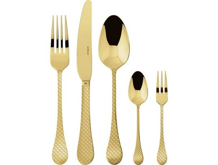 Rosenthal Besteck 30tlg.Vh. Taormina Edelstahl/PVD Gold, Besteck, Gold von Galaxus